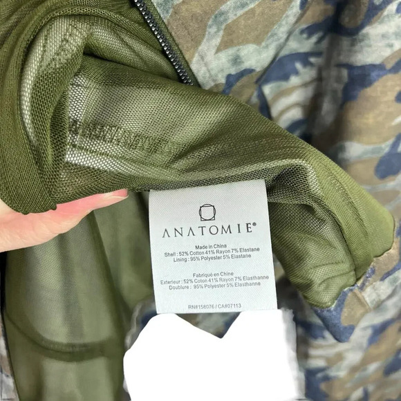 Anatomie Camo Print Kenya Safari Zip-up Jacket - Picture 12 of 14